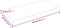 vidaXL - Tafelblad - natuurlijke - rand - 80x40x(2-6) - cm - eikenhout - lichtbruin