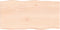 vidaXL - Tafelblad - natuurlijke - rand - 80x40x(2-6) - cm - massief - eikenhout