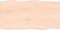 vidaXL - Tafelblad - natuurlijke - rand - 80x40x2 - cm - massief - eikenhout