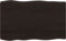 vidaXL - Tafelblad - natuurlijke - rand - 80x50x(2-4) - cm - eikenhout - donkerbruin