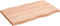 vidaXL - Tafelblad - natuurlijke - rand - 80x50x(2-4) - cm - eikenhout - lichtbruin