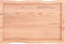 vidaXL - Tafelblad - natuurlijke - rand - 80x50x(2-4) - cm - eikenhout - lichtbruin