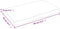 vidaXL - Tafelblad - natuurlijke - rand - 80x50x(2-6) - cm - eikenhout - lichtbruin