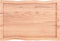 vidaXL - Tafelblad - natuurlijke - rand - 80x50x(2-6) - cm - eikenhout - lichtbruin