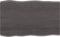 vidaXL - Tafelblad - natuurlijke - rand - 80x50x2 - cm - eikenhout - donkerbruin