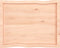 vidaXL - Tafelblad - natuurlijke - rand - 80x60x(2-6) - cm - massief - eikenhout