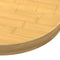 vidaXL - Tafelblad - Ø - 70x4 - cm - bamboe