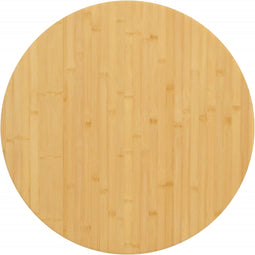 vidaXL - Tafelblad - Ø - 80x1,5 - cm - bamboe