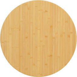 vidaXL - Tafelblad - Ø - 80x2,5 - cm - bamboe