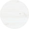 vidaXL - Tafelblad - Ø30x2,5 - cm - massief - grenenhout - wit