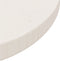 vidaXL - Tafelblad - Ø30x2,5 - cm - massief - grenenhout - wit