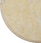 vidaXL - Tafelblad - Ø40x2,5 - cm - marmer - crèmekleurig