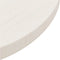 vidaXL - Tafelblad - Ø40x2,5 - cm - massief - grenenhout - wit