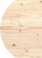 vidaXL - Tafelblad - Ø60x2,5 - cm - massief - grenenhout