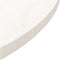 vidaXL - Tafelblad - Ø70x2,5 - cm - massief - grenenhout - wit
