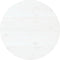 vidaXL - Tafelblad - Ø80x2,5 - cm - massief - grenenhout - wit