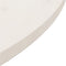 vidaXL - Tafelblad - Ø80x2,5 - cm - massief - grenenhout - wit