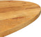 vidaXL - Tafelblad - ovaal - 100x40x2,5 - cm - massief - mangohout
