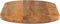 vidaXL - Tafelblad - ovaal - 100x40x2,5 - cm - massief - mangohout