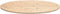 vidaXL - Tafelblad - ovaal - 100x50x2,5 - cm - massief - grenenhout