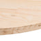 vidaXL - Tafelblad - ovaal - 100x50x2,5 - cm - massief - grenenhout
