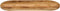vidaXL - Tafelblad - ovaal - 100x50x2,5 - cm - massief - ruw - mangohout