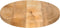 vidaXL - Tafelblad - ovaal - 110x40x2,5 - cm - massief - mangohout
