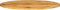 vidaXL - Tafelblad - ovaal - 110x40x2,5 - cm - massief - mangohout