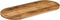 vidaXL - Tafelblad - ovaal - 110x40x2,5 - cm - massief - ruw - mangohout