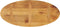vidaXL - Tafelblad - ovaal - 110x40x3,8 - cm - massief - mangohout