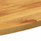 vidaXL - Tafelblad - ovaal - 110x50x2,5 - cm - massief - mangohout