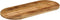 vidaXL - Tafelblad - ovaal - 110x50x2,5 - cm - massief - ruw - mangohout