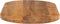 vidaXL - Tafelblad - ovaal - 120x50x2,5 - cm - massief - mangohout