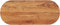 vidaXL - Tafelblad - ovaal - 120x50x3,8 - cm - massief - acaciahout