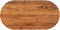 vidaXL - Tafelblad - ovaal - 120x60x2,5 - cm - massief - acaciahout