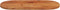 vidaXL - Tafelblad - ovaal - 120x60x2,5 - cm - massief - acaciahout