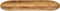 vidaXL - Tafelblad - ovaal - 120x60x2,5 - cm - massief - ruw - mangohout