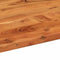 vidaXL - Tafelblad - ovaal - 140x50x2,5 - cm - massief - acaciahout