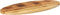 vidaXL - Tafelblad - ovaal - 140x50x2,5 - cm - massief - mangohout
