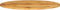 vidaXL - Tafelblad - ovaal - 140x50x2,5 - cm - massief - mangohout