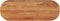 vidaXL - Tafelblad - ovaal - 140x50x3,8 - cm - massief - acaciahout