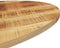 vidaXL - Tafelblad - ovaal - 140x60x2,5 - cm - massief - mangohout