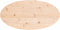 vidaXL - Tafelblad - ovaal - 60x30x2,5 - cm - massief - grenenhout