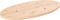 vidaXL - Tafelblad - ovaal - 70x35x2,5 - cm - massief - grenenhout