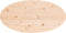 vidaXL - Tafelblad - ovaal - 70x35x2,5 - cm - massief - grenenhout