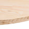vidaXL - Tafelblad - ovaal - 70x35x2,5 - cm - massief - grenenhout