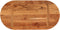 vidaXL - Tafelblad - ovaal - 80x40x2,5 - cm - massief - acaciahout