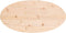vidaXL - Tafelblad - ovaal - 80x40x2,5 - cm - massief - grenenhout