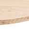 vidaXL - Tafelblad - ovaal - 80x40x2,5 - cm - massief - grenenhout