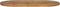 vidaXL - Tafelblad - ovaal - 80x40x2,5 - cm - massief - mangohout
